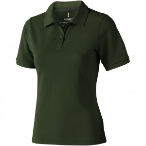 Calgary short sleeve women's polo, Army Green (Polo shirt, 90-100% cotton)