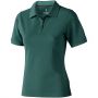 Calgary short sleeve women's polo, Forest green