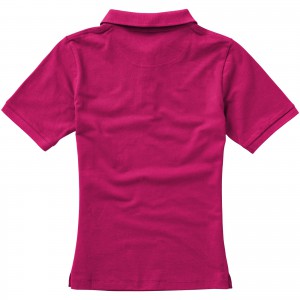 Calgary short sleeve women's polo, Pink (Polo shirt, 90-100% cotton)