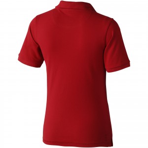 Calgary short sleeve women's polo, Red (Polo shirt, 90-100% cotton)