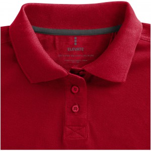 Calgary short sleeve women's polo, Red (Polo shirt, 90-100% cotton)