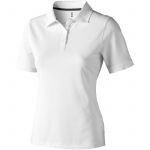 Calgary short sleeve women's polo, White (3808101)