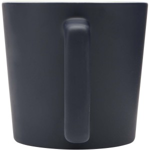 Cali 370 ml ceramic mug with matt finish, Navy Blue (Mugs)