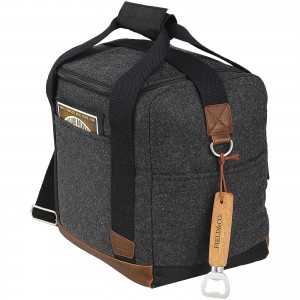 Campster 12-bottle cooler bag, Heather Charcoal, Grey (Cooler bags)