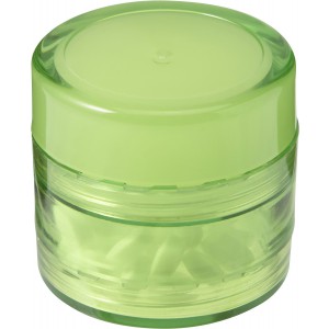 Mint holder with lip balm, light green (Food)