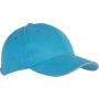 ORLANDO - 6 PANELS CAP, Surf Blue/Light Grey