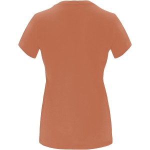 Capri short sleeve women's t-shirt, Greek Orange (T-shirt, 90-100% cotton)