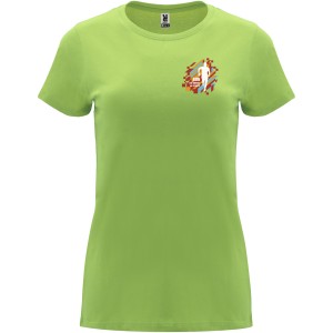 Capri short sleeve women's t-shirt, Oasis Green (T-shirt, 90-100% cotton)