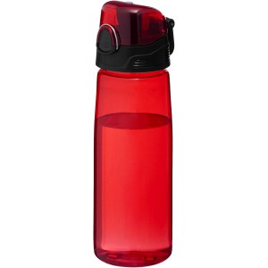 Capri 700 ml Tritan<sup>™</sup> Sportflasche, transparent rot