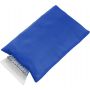 ABS ice scraper and polyester glove Doris, cobalt blue