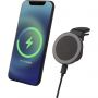 Magclick 10W wireless magnetic car charger, Solid black