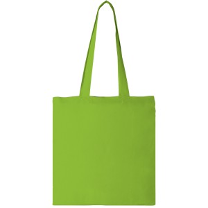 Carolina 100 g/m2 cotton tote bag, Lime (cotton bag)