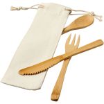 Celuk bamboo cutlery set, Natural (11299500)