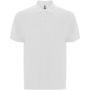 Centauro Premium short sleeve unisex polo, White