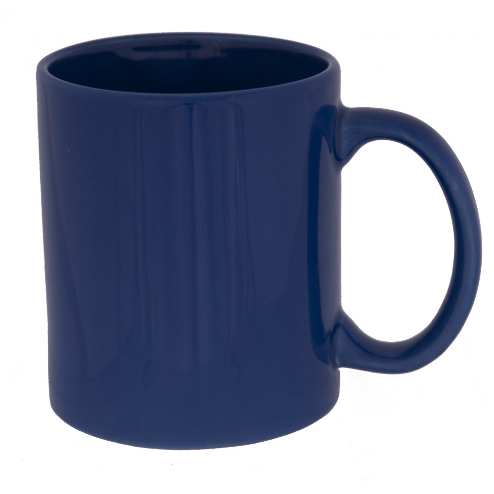 Printed Ceramic mug, 0.3 ltr, blue (Mugs)