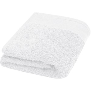 Chloe 550 g/m2 Baumwollhandtuch 30 x 50 cm, weiss