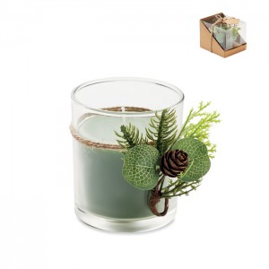 Christmas candle holder, Green (Candles)