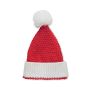 Christmas knitted beanie, Red