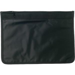 Dokumententasche aus Nylon Giuseppe, Schwarz