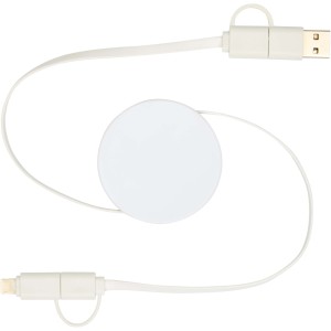 Citala 5-in-1 recycled plastic 90 cm retractable data sync a (Eletronics cables, adapters)