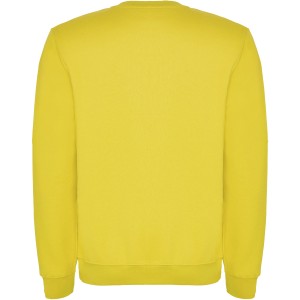 Clasica kids crewneck sweater, Yellow (Pullovers)