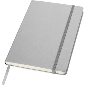 Classic A5 Hard Cover Notizbuch, silber