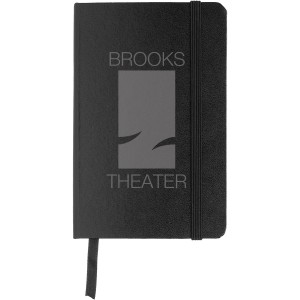 Classic A6 hard cover pocket notebook, solid black (Notebooks)