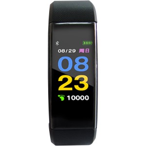 Prixton smartband AT801T with thermometer, Solid black (Clocks and watches)