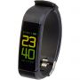 Prixton smartband AT801T with thermometer, Solid black