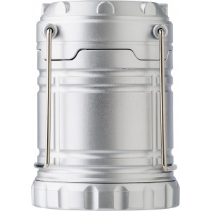 COB-Campinglampe aus ABS-Kunststoff Jordan, Silber