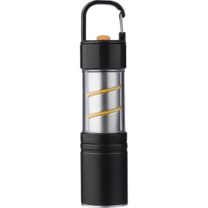 Aluminium COB flashlight Vela, black <font size=1>[ENG]</font>