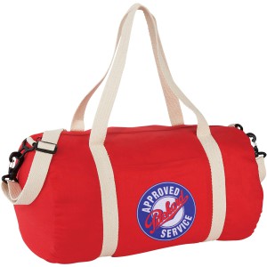 Cochichuate cotton barrel duffel bag, Red (Travel bags)