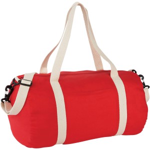 Cochichuate cotton barrel duffel bag, Red (Travel bags)