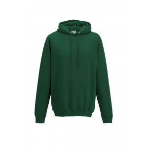 COLLEGE HOODIE, Bottle Green (Pullovers)