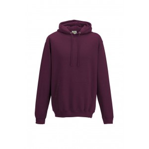 COLLEGE HOODIE, Burgundy (Pullovers)