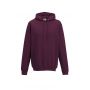 COLLEGE HOODIE, Burgundy