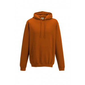 COLLEGE HOODIE, Burnt Orange (Pullovers)