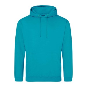 COLLEGE HOODIE, Lagoon Blue (Pullovers)