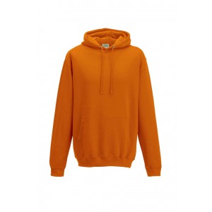 COLLEGE HOODIE, Orange Crush (Pullovers)