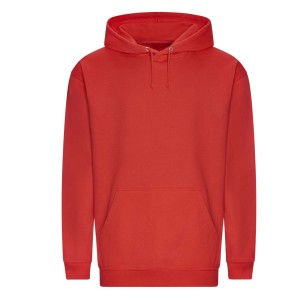 COLLEGE HOODIE, Soft Red (Pullovers)