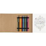 Colouring folder for adults, brown (8670-11)