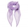 'COLOURS COLLECTION' PLAIN CHIFFON SCARF, Lilac