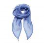 'COLOURS COLLECTION' PLAIN CHIFFON SCARF, Mid Blue