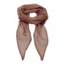 'COLOURS COLLECTION' PLAIN CHIFFON SCARF, Mocha