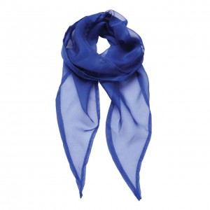 'COLOURS COLLECTION' PLAIN CHIFFON SCARF, Royal (Scarf)