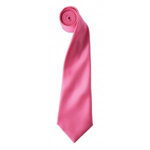 'COLOURS COLLECTION' SATIN TIE, Fuchsia (Scarf)