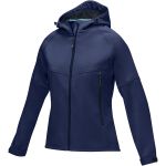 Coltan women's GRS recycled softshell jacket, Navy (3750549)