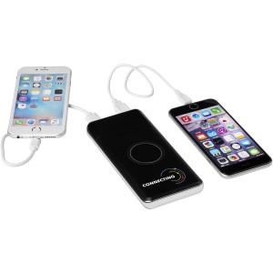 Constant 10.000 mAh wireless power bank with LED, black (Powerbanks)