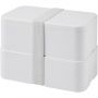 MIYO Pure double layer lunch box, White, White, White