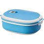 Spiga 750 ml microwave safe lunch box, Blue,White